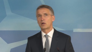 Meeting of NATO Foreign Ministers Doorstep
