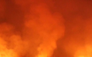 Camp Pendleton Fire Department Conducts Hazard Reduction Burn