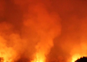 Camp Pendleton Fire Department Conducts Hazard Reduction Burn