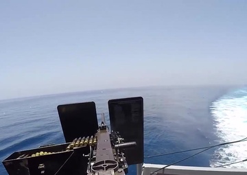 USS Boxer (LHD 4) .50 caliber machine gun