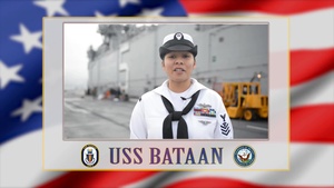 USS Bataan (LHD 5) Shout-out (Español)