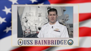 USS Bainbridge (DDG 96) Shout-out (Español)