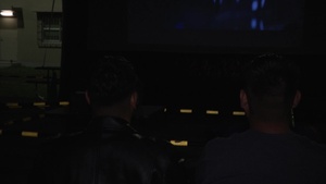 Marine Corps Air Station Iwakuni’s Single Marine Program hosts outdoor movie night