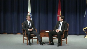 Carter Speaks With Naval War College Students