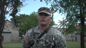 Oklahoma Army National Guard's Aviation Support Battalion prepares for first deployment - Interview Delozier