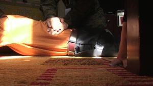 U.S. and Mongolian Armed Forces Conduct Medical Care Home Visits in Support of Khaan Quest 2016