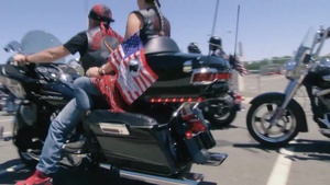 Rolling Thunder Honors Fallen Veterans
