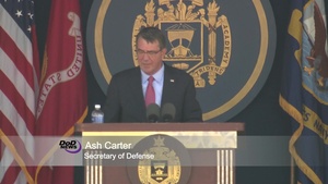 Carter Speaks at Naval Academy Commencement