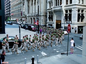 Marines with 24th MEU run for the fallen during Fleet Week