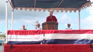 Pacific Submarine Force Bids Aloha to USS City of Corpus Christi - remark by Corpus Christi Counsilman Mark Scott