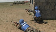 Khaan Quest 2016: A Platoon From The Nepalese Army Executes The Cordon And Search Training Lane