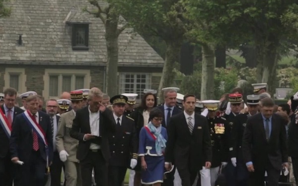 Memorial Day Celebration at Belleau Wood, France