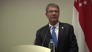 Secretary of Defense Soundbite 3 of 4 - U.S. Singapore Friendship