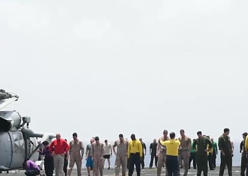 Foreign Object Debris Walk Down Aboard USS Boxer (LHD 4)