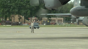 118th Airlift Squadron Commander Completes Fini Flight (Without Titles)