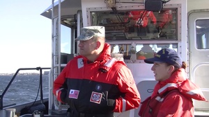 Maj. Kyle Key visits Francis Scott Key Buoy