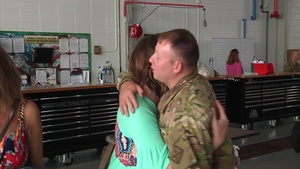 Co B, 1/111th Aviation Regiment Send off Ceremony - BROLL