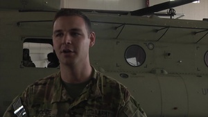 CO B, 1/111th Aviation Regiment Deployment Ceremony
