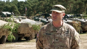 Exercise Anakonda 2016: 1st Armored Brigade Combat Team