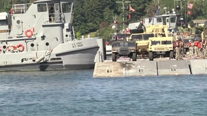 Floating Causeway to Vashon Island