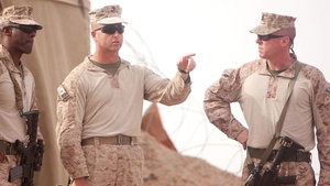 The role of a CMC: I MEF hosts change of charge ceremony