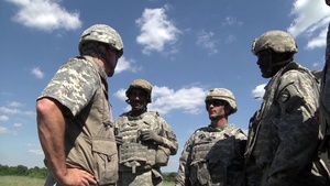 B-Roll: Gov. Phil Bryant Visits MS Guardsmen at Fort Hood