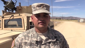 Guam Army National Guard Soldiers take part in live fire and virtual battle exercises