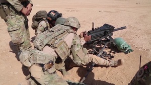 Royal Danish Army soldiers train Iraqi soldiers