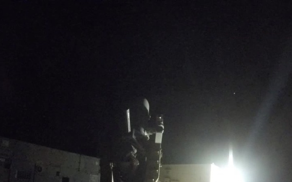 C-RAM test fire at Al Asad