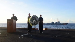 All Hands Update: Stennis Wreath Laying Ceremony