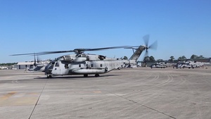 SPMAGTF-SC aircraft take off to Honduras