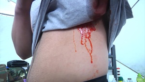 It’s just fake blood (Social Media)