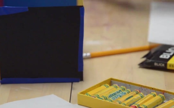 Military families at University of Arizona Museum of Art