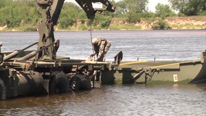 361st bridge training Exercise Anakonda 2016