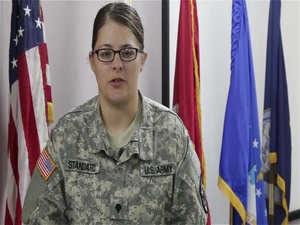 Spc. Ashley Standard, Father's Day Greeting