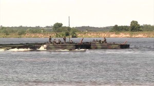 361st Conducts River Crossing Exercise Anakonda 2016
