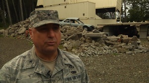 Air Force officer and Navy soldier talk about their roles in Cascadia Rising