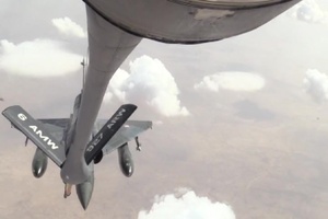 B-Roll 185th deploys to Al Udeid Air Base, Qatar in support of Operation Inherent resolve