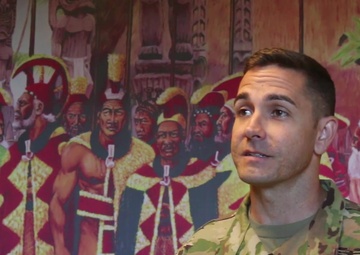 The Hawaii Army National Guard's Bravo Company 777th ASB Deployment Ceremony