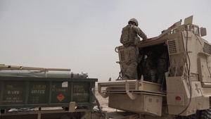 Iraqi Army MICLIC Live Fire
