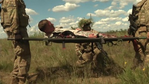 U.S. and Polish Forces Conduct Mass Casualty Exercise (B-Roll 2 of 3)