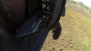 Riding the hoist