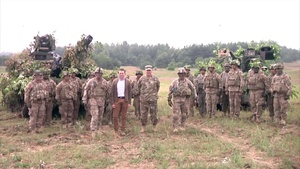 241ST Army Birthday shoutout with Secretary of the Army and 1ABCT, 3ID