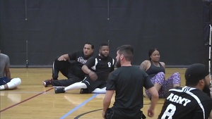 Sitting Volleyball Training B-Roll – 2016 Warrior Games