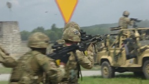 Sky Soldiers and Allies Conduct Live Fire in Poland