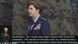 Northcom Commander Speaks at Women Summit