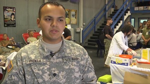 Camp Bondsteel Blood Drive