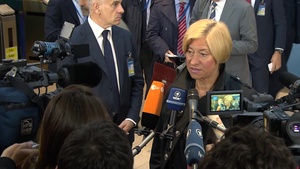 Doorstep statement by Minister of Defence - Itlay, Roberta Pinotti.