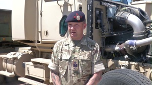 B-Roll - British Army Conducts Vehicle Training at SDNG 2016 Golden Coyote