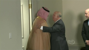 Carter, Saudi Defense Minister Meet at Pentagon